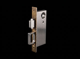 Narrow Backset Pocket Door Lock