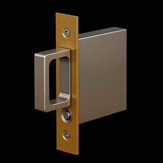 Pocket Edge Door Pull- Push Button