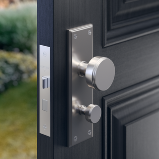 Art Deco Door Knob Set