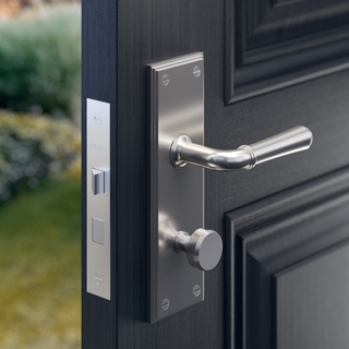 Art Deco Door Lever Set